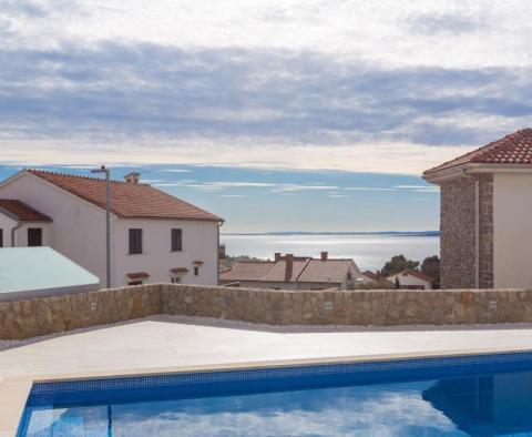 Lenyűgöző modern villa Krk városában, lélegzetelállító kilátással a tengerre - pic 2