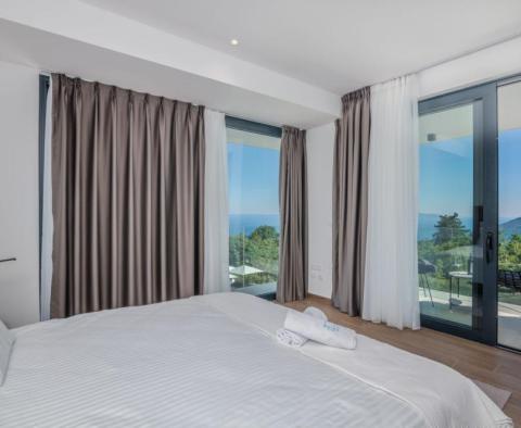Faszinierende, moderne, neu erbaute, freistehende Villa mit Panoramablick auf das Meer in Veprinac, Opatija - foto 17