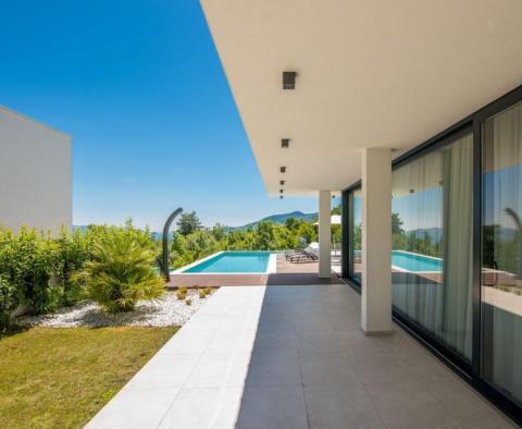 Faszinierende, moderne, neu erbaute, freistehende Villa mit Panoramablick auf das Meer in Veprinac, Opatija - foto 29