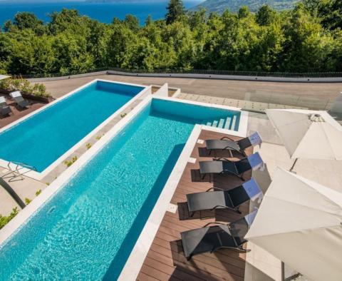 Faszinierende, moderne, neu erbaute, freistehende Villa mit Panoramablick auf das Meer in Veprinac, Opatija - foto 30