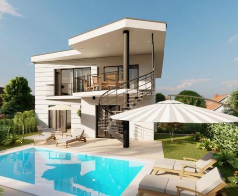 Moderní vila s bazénem v Malinska-Dubašnica pouhých 150 metrů od moře - pic 2