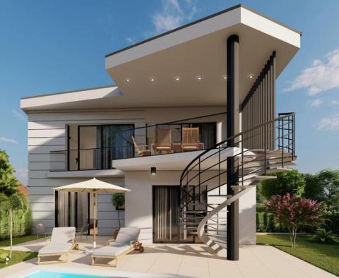 Moderní vila s bazénem v Malinska-Dubašnica pouhých 150 metrů od moře - pic 8