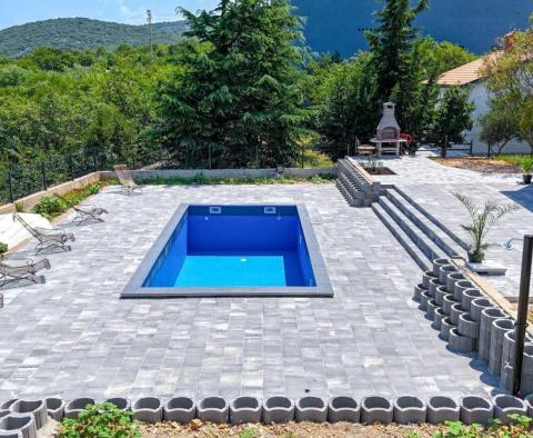 Luxus villa medencével és tengerre néző kilátással Vrbnikben a Krk-félszigeten - pic 6