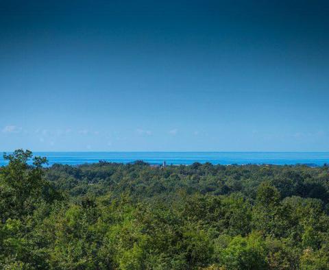 Superbly designed Tuscany-style stone villa with sea view in Sveti Lovrec - pic 26