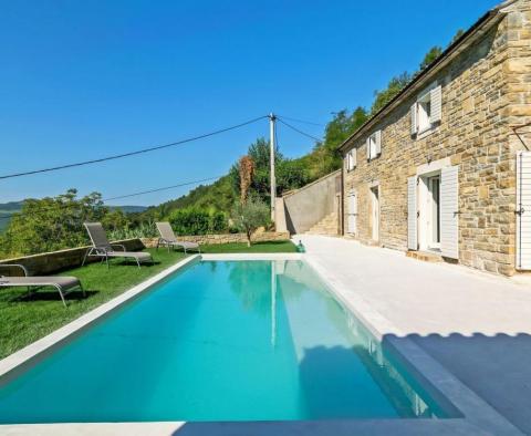 Designer stone villa with swimming pool in Oprtalj area - pic 8