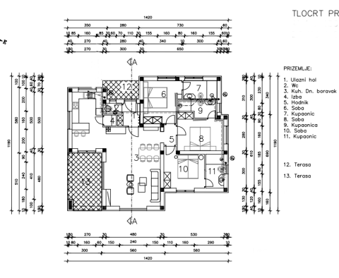 Maison de plain-pied nouvellement construite avec piscine dans le quartier de Rabac - pic 42
