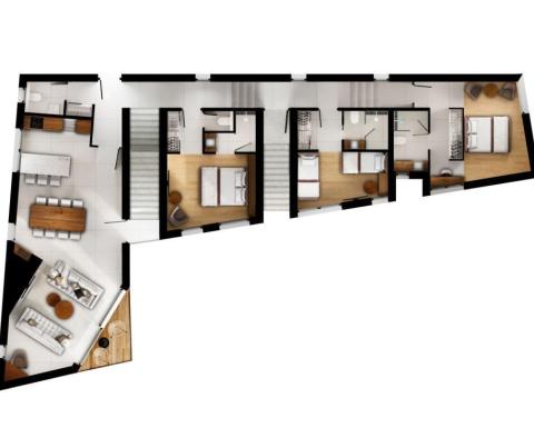 Vila originálního designu v Bošaně na poloostrově Pag - pic 10