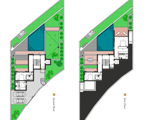 Luxus első vonalbeli villakomplexum Sibenik környékén - pic 13
