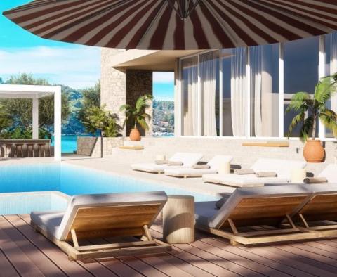 Fascinating new modern 1st line villa on Solta within new luxury complex - pic 9