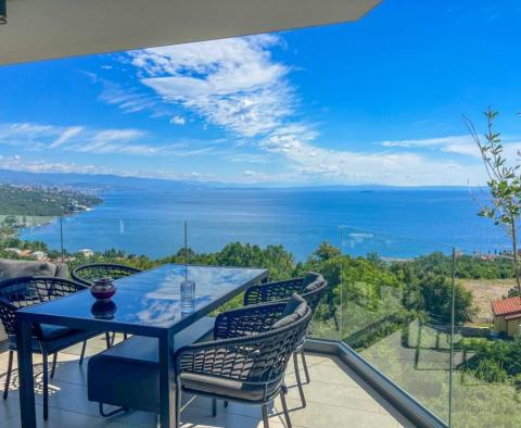 Penthouse Opatija központja felett garázzsal, panorámás kilátással a tengerre - pic 6