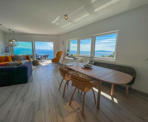 Penthouse Opatija központja felett garázzsal, panorámás kilátással a tengerre - pic 10