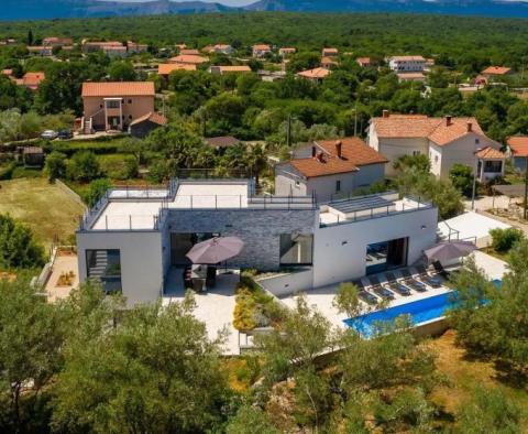 Vila v Bajčići, ostrov Krk, s výhledem na moře - pic 2