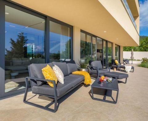 Atemberaubende neue Villa in der Gegend von Rabac mit Panoramablick auf das Meer - foto 8