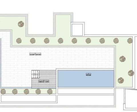 Unique penthouse with roof pool above the center of Opatija, garage, panoramic sea views - pic 12
