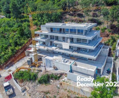 Luxusapartment von 137 m2 mit privatem Pool in einem neuen Gebäude oberhalb des Zentrums von Opatija, mit Garage und Meerblick - foto 6
