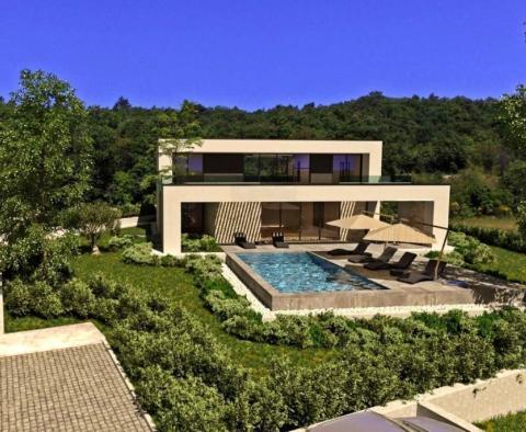Modern design ház úszómedencével Rabac környékén - pic 2