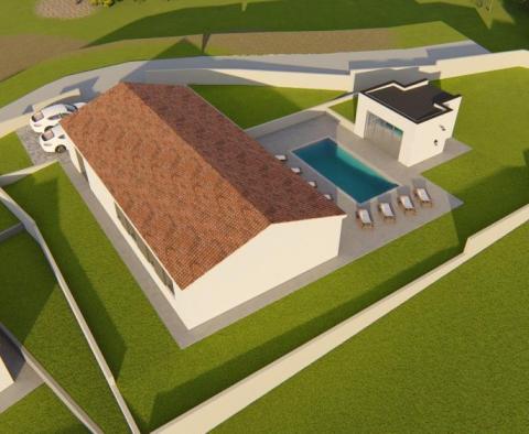 Villa úszómedencével Kršanban, elfogadható áron - pic 14