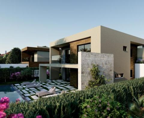 Új, modern villa Nin körzetében, a tenger 1. vonalán - pic 5