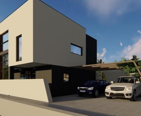 Újonnan épült villa Medulinban, panorámás kilátással a tengerre - pic 6