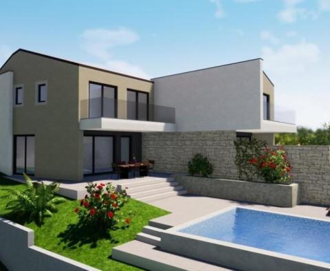 Neue Doppelhaushälfte mit Pool in Bogovići, Malinska-Dubašnica auf der Insel Krk - foto 3