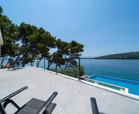 New villa on Brac on the 1st line to the sea, with boat mooring - pic 6