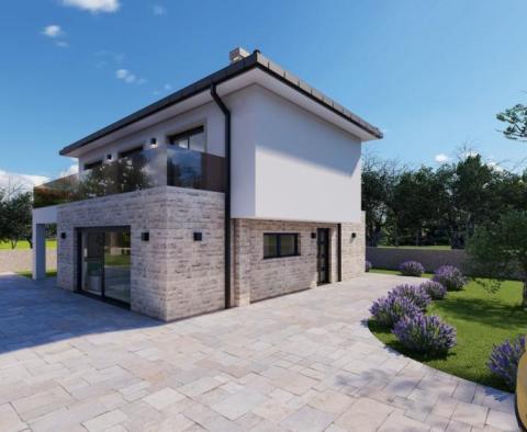Neue Villa im Bau in Malinska-Dubašnica - foto 4