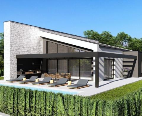 Modern villa under construction in Žminj - pic 11
