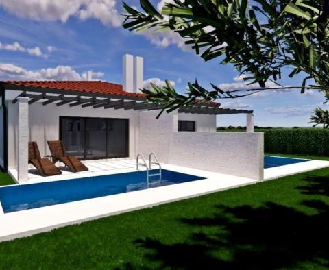New structure in Buje with two apartments and two swimming pools - pic 3
