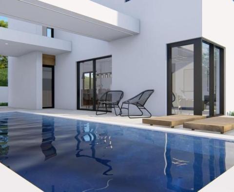 Moderne Villa mit Swimmingpool im Bau in Barbat - foto 4