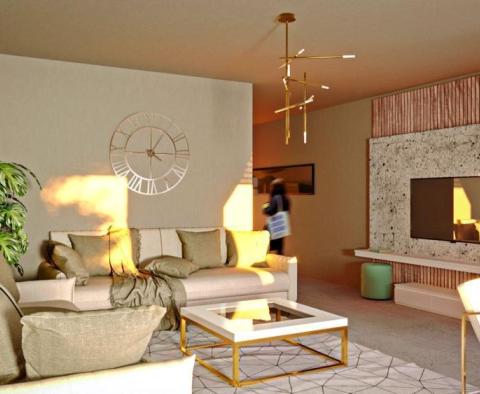 New house of modern design with garage, in Rabac area - pic 5
