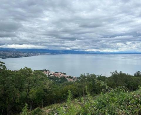 Ziemia w Veprinac, Opatija 1 km od morza, z widokiem na morze - pic 8