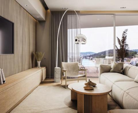 Modern design villa 100 méterre csak a tengertől, Rogoznica külvárosában - pic 15