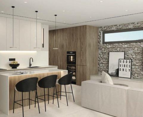 Modern design villa 100 méterre csak a tengertől, Rogoznica külvárosában - pic 36