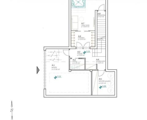 Grundstück in Gračišće, mit Baugenehmigung für Villa und Baubeginn - foto 13