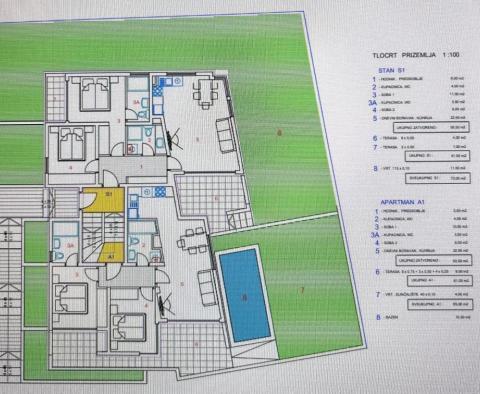 Nowe apartamenty w Novalji, 60 metrów od morza - pic 5