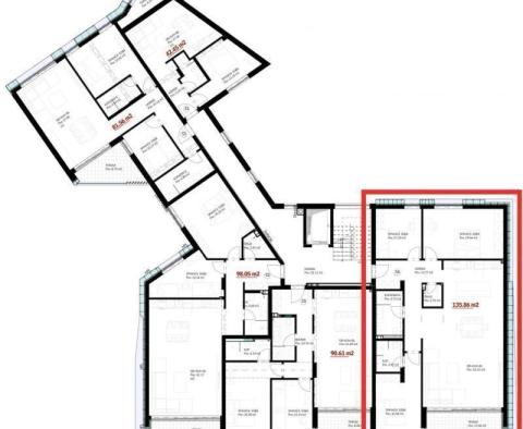 Apartment in a luxurious new building, first row to the sea in Umag - pic 3