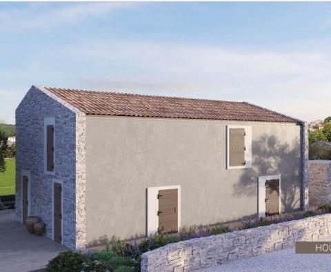 An imposing Mediterranean designer villa with a swimming pool in the heart of Istria in Oprtalj - pic 4