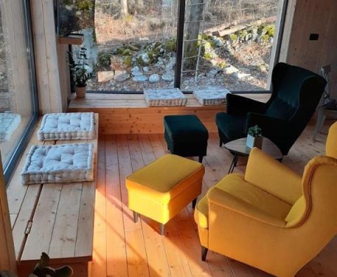 Newly built dream house with an impressive view and jacuzzi in Mrkopalj - pic 5