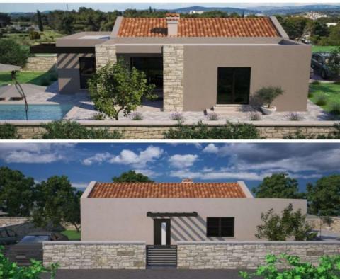 Modern one-story new villa with swimming pool, Svetvincenat area - pic 4