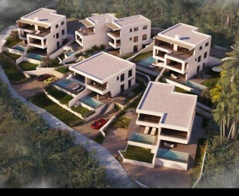 New project in Lovran with valid building permit for 5 villas (13 apartments) - pic 2
