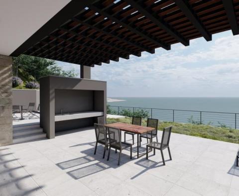 Csodálatos új 1. vonalbeli villa az Omis riviérán, Stanici környékén - pic 5