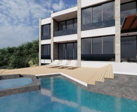 Csodálatos új 1. vonalbeli villa az Omis riviérán, Stanici környékén - pic 7