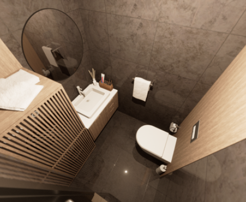 New modern apartment of 72 m2 on the ground floor with a garden in Liznjan - pic 10