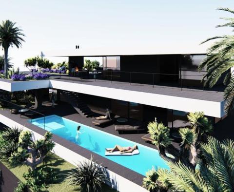 Baugrundstück von 1096 m2 mit einem Projekt für eine Villa mit Panoramablick auf das Meer für eine Villa mit Swimmingpool über Opatija - foto 6