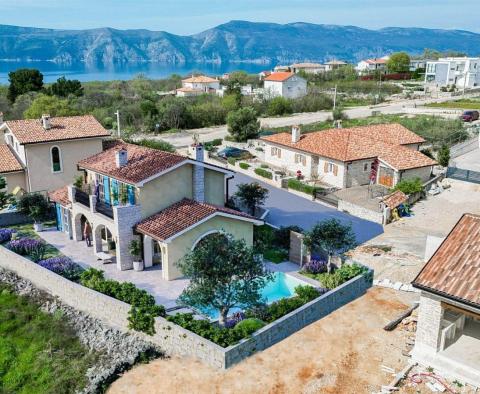 Mediterranean villa with swimming pool in Linardici, Krk island 