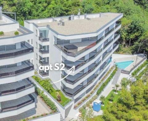 Fantastische Wohnung in einem Neubau mit Meerblick in Opatija 