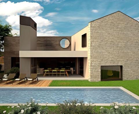 Luxury designer villa with swimming pool in Bale, for sale 