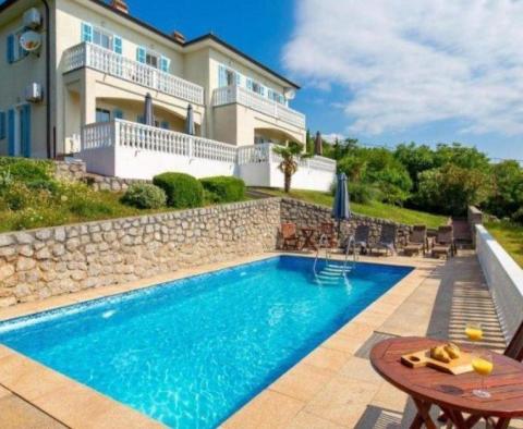 Villa in Brseč, Mošćenička Draga, zu verkaufen 