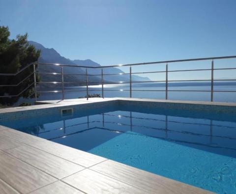 First line property with pool on Omis riviera, for sale 