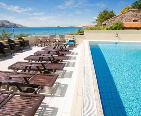 Hotel by the beach on Pag island (peninsula), for sale 